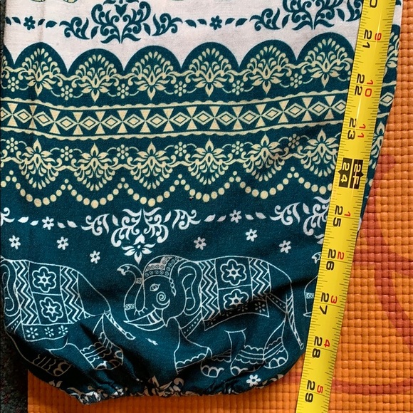 🐘 SALE ⭕️ pants soft flowy elephant green - Picture 4 of 5